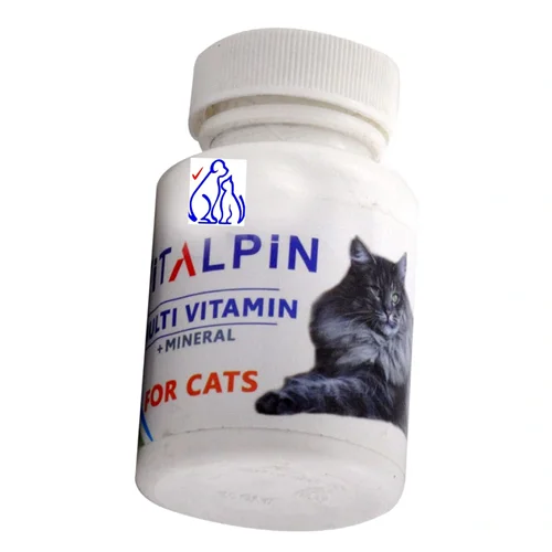 قرص مولتی ویتامین گربه پت آلپین